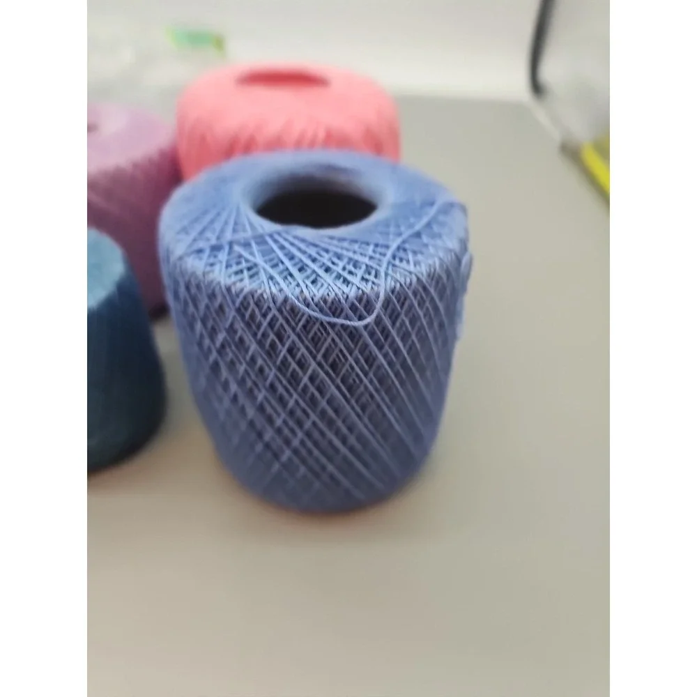 Clarks Big Ball 3 Cord‎ Crochet Thread Assorted Sizes -partial balls Lot Of 5